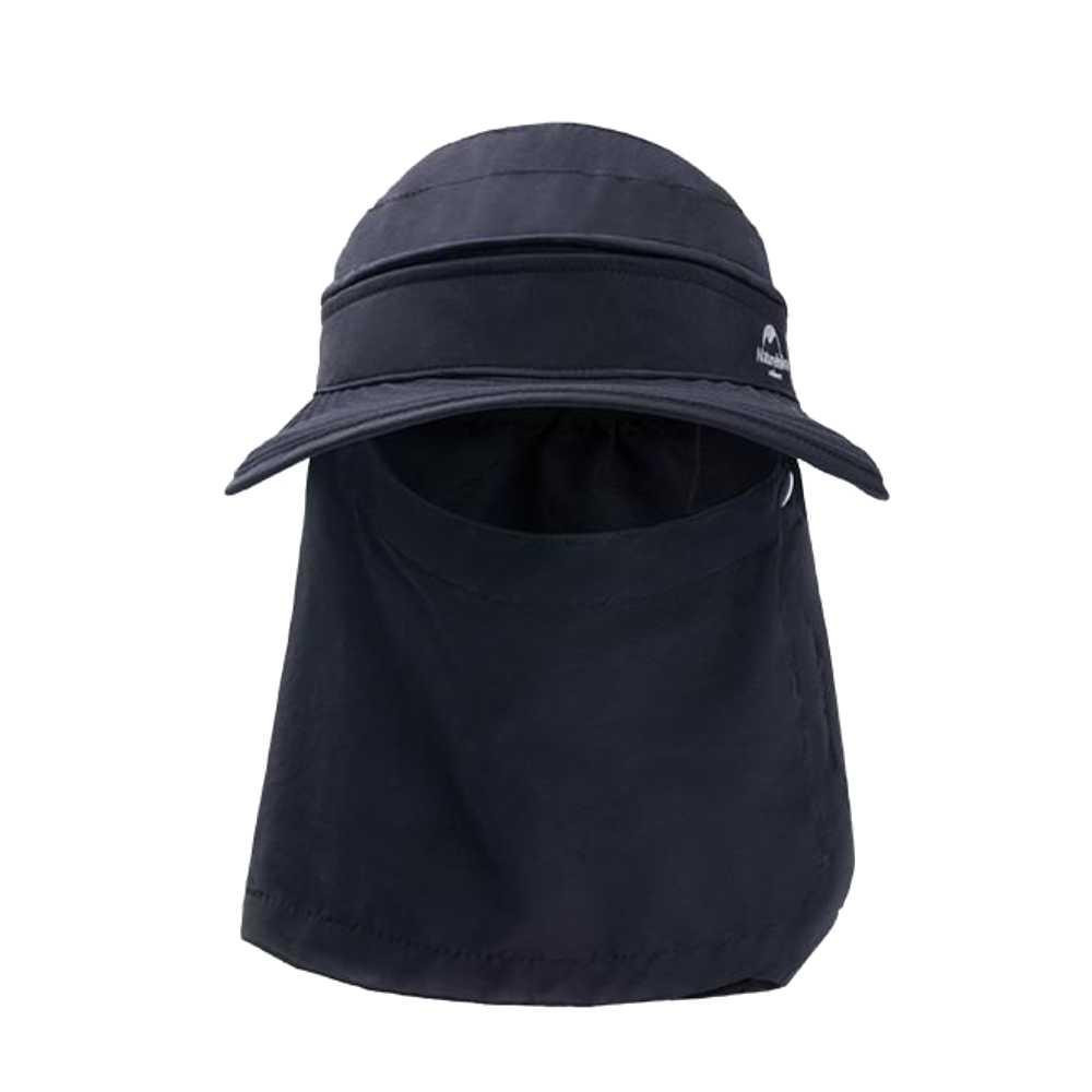 Boné Naturehike Sunvisor 4 em 1 Preto